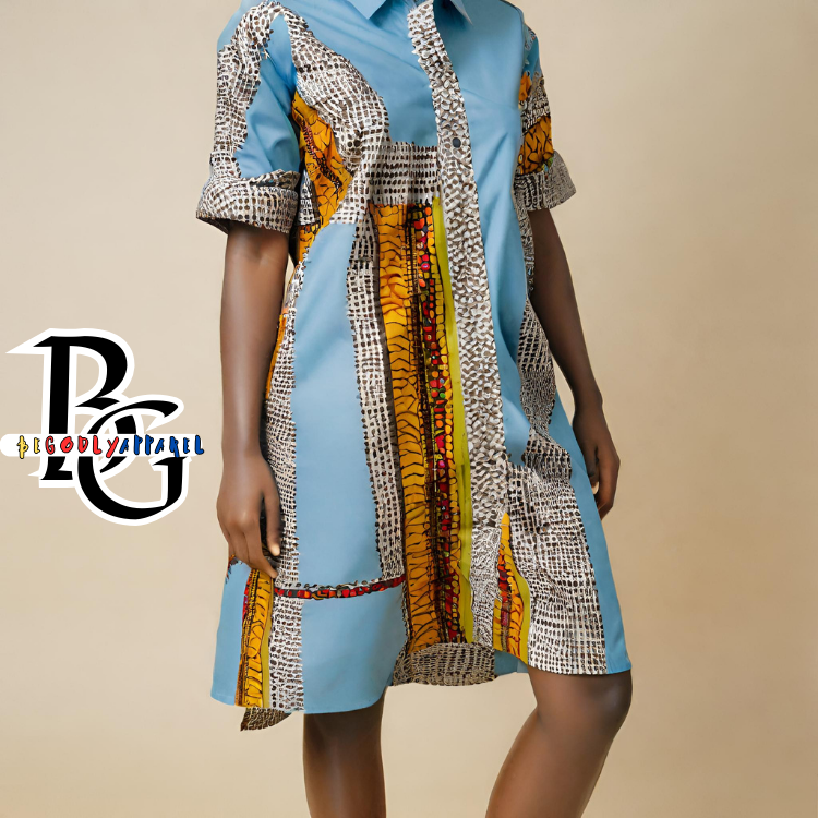 WOMEN'S AFRICAN DRESS (Available in Many Sizes and Colors)