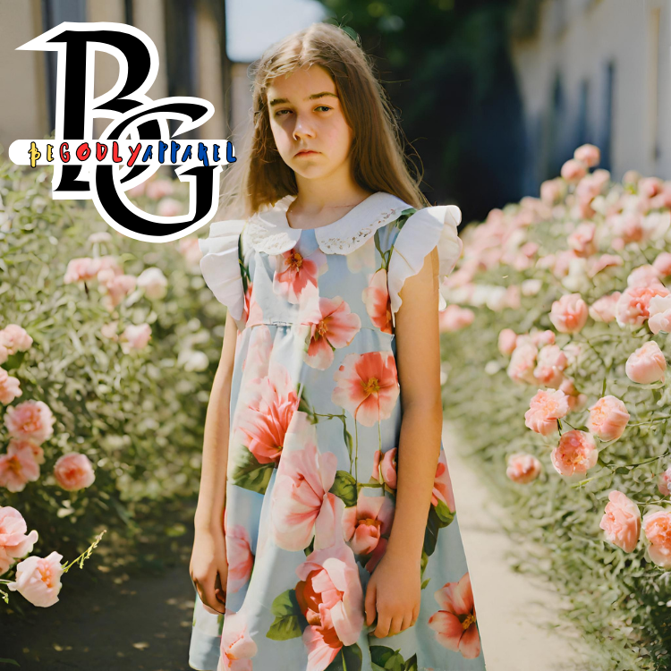 GIRL'S FORMAL "FLOWER DRESS" (ALL SIZES)